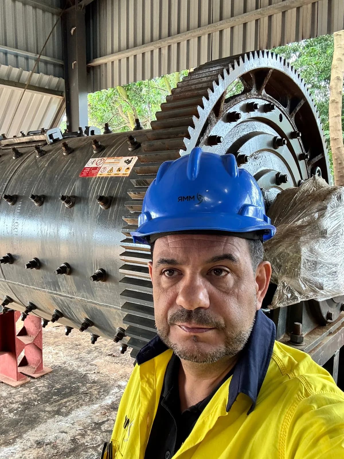 Marlon de Mendonça em campo